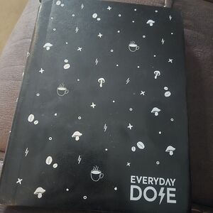 Everyday Dose Black and White Notebook